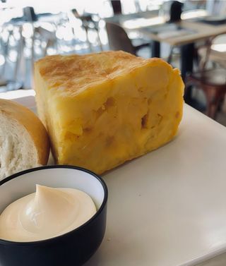 Pincho tortilla patatas