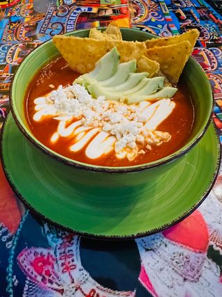Sopa azteca