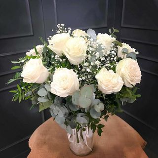 Ramo De Rosas Blancas Beatriz