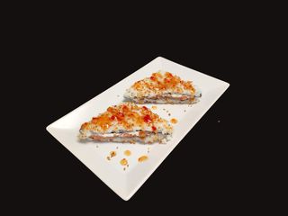 75. Суши сандвич с пушена сьомга