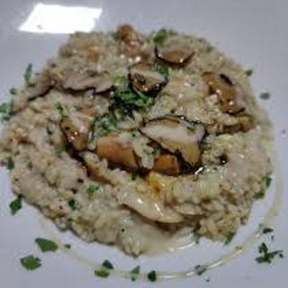 Risotto De Setas Y Trufa
