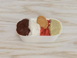 Vaschetta di gelato 750 g