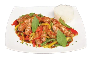 Wok Bœuf Basilic