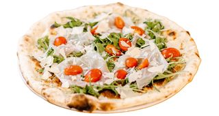 Focaccia con prosciutto crudo