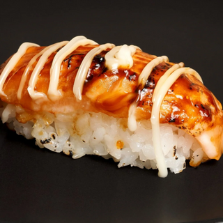 Nigiri Pistacchio sakè aburi 2pz