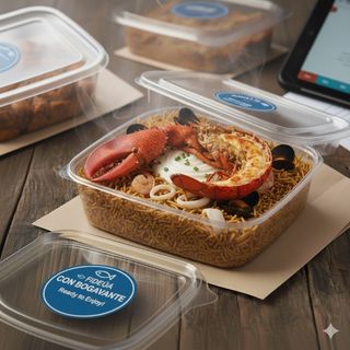 Fideuá con bogavante (2 raciones)