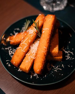 Sticks de Polenta com Parmigiano Reggiano 