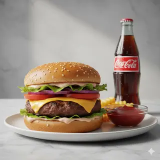 Menú Hamburguesa Doble