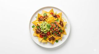 Nachos Con Carne Desmechada