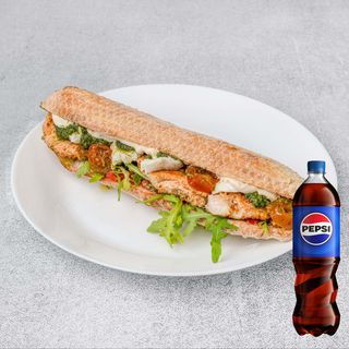 Kanapka Pesto Pollo + Pepsi 0,5l