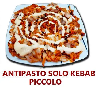 Kebab Solo Carne con Pane