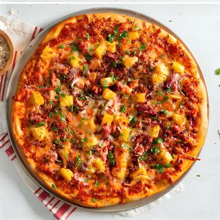 Sweet and Sour Pork Pizza