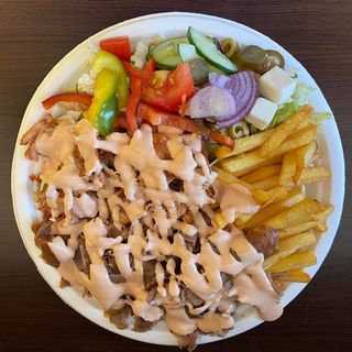 Talerz kebab