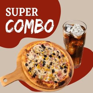 Combo Capriciosa + Coca-Cola / Zero + sos alegere