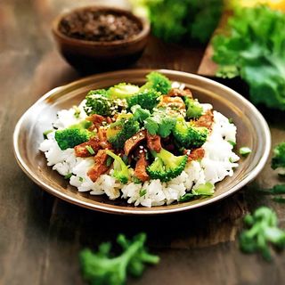 Телешко бон филе с манатарки и картофено пюре (400г)