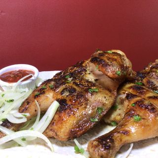 ქათამი გრილზე მთლიანი