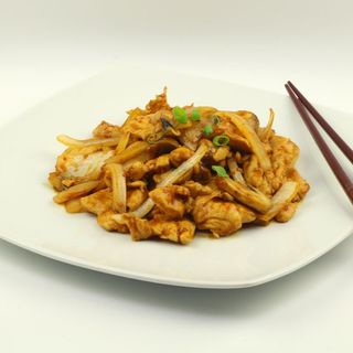 93. Ternera con salsa Sha-Cha