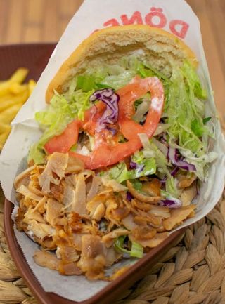 Menú PAN PITA doner de ternera