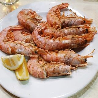 Gambones Rojos A La Plancha