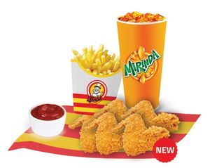 Комбо с крылышками (750г)