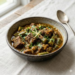 Bhindi Gosht