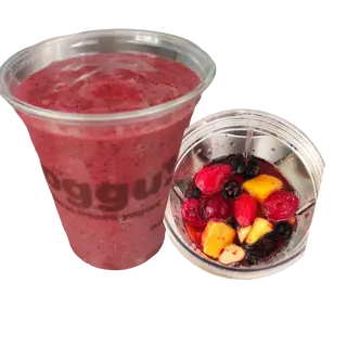 BERRIES PARADISE. (Fresa, arándanos, cereza y mango.)