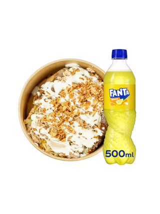 MINI Pulled Chicken + Fanta Lemon 0.5L