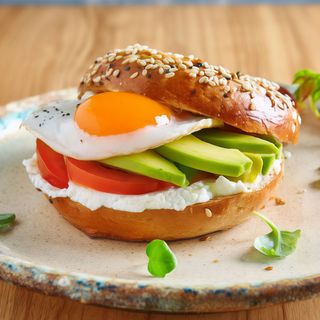 Bagel Avocado