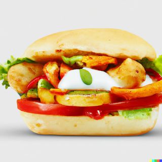 Хамбургер вегетариански (250г)