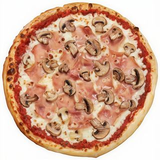 Prosciutto e funghi