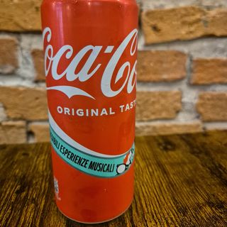 Coca-Cola in lattina