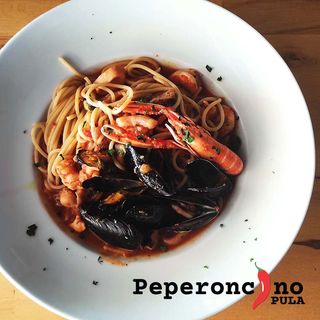 Spaghetti sa morskim plodovima - pikantni