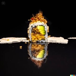 178. Aguacate y Cebolla Crujiente. Avocado And Crispy Onion 8pcs