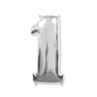 Balon Sur cu heliu cifra 1