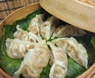 Dim Sum ze szpinakiem (wege) 8 szt.