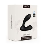 Svakom - Vick Neo App-controlled Prostate Vibrator Black (6959633152355)