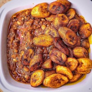 Porridge Beans & Plantain + Protein