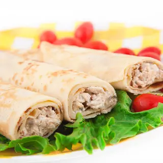 crêpe poulet