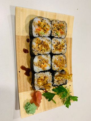 Futomaki tempura verdura roll (8 pzs.)