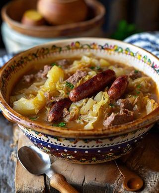 Bigos 350g z ziemniakami, zupa