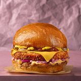 Чізбургер з курячою котлетою