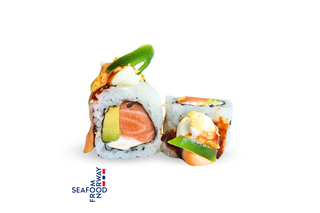 Uramaki Spicy Salmon norvegese