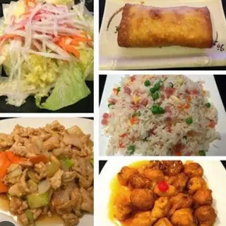 menu para 2 persona a