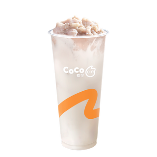 Leche fesca con taro fresco