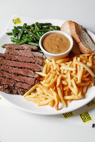 Steak Au Champignons