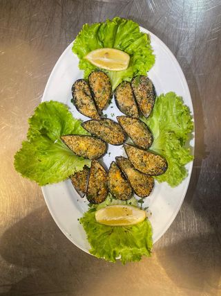 Cozze gratinate