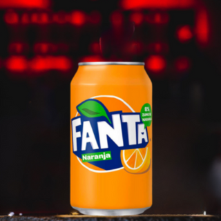 Fanta Naranja lata 330ml.