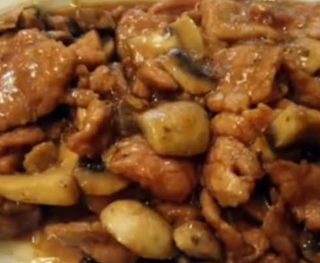 Ternera Con Champiñones