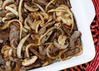 Beef With Onion And Green Chilly