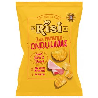 Risi Onduladas York Queso 125G
